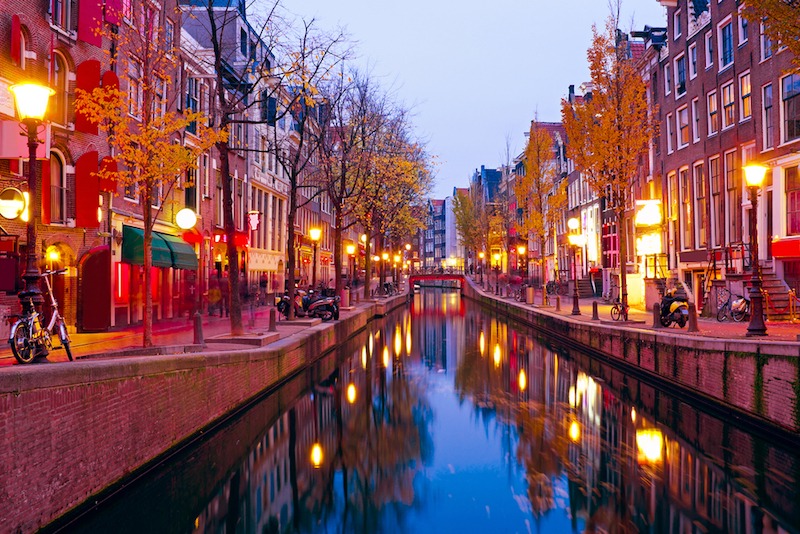Kanály Amsterdamu, Holandsko
