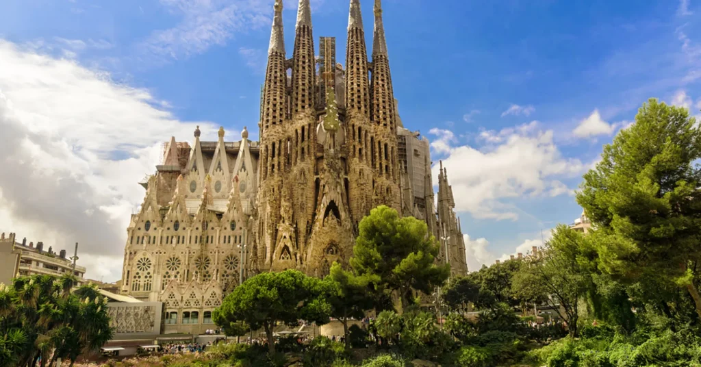 La Sagrada Família, Barcelona, Španělsko