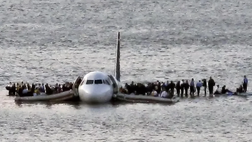 Letadlo, které přistálo na řece Huson a všichni přežili. Geniální schopnosti pilota u této letecké katastrofy